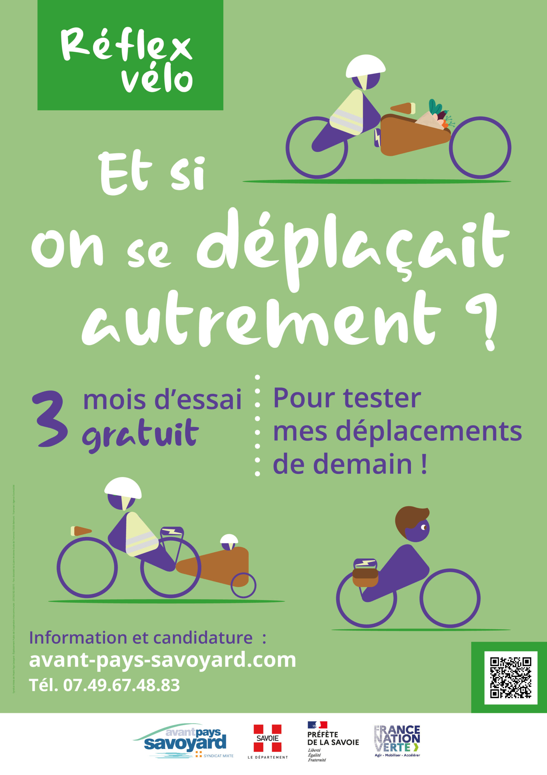 Réflex Vélo et si on se déplaçait autrement en Avant Pays savoyard