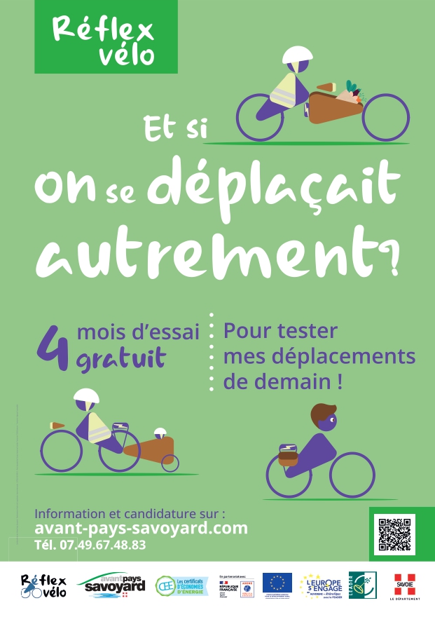 Réflex Vélo et si on se déplaçait autrement en Avant Pays savoyard