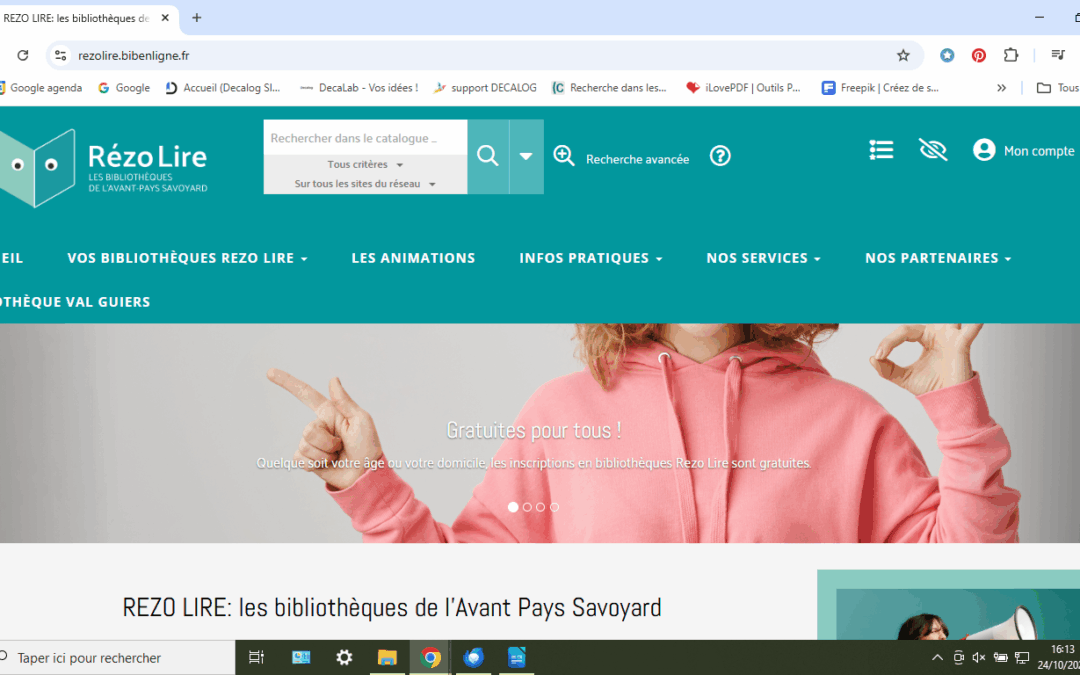 Le site internet du Rézo Lire évolue