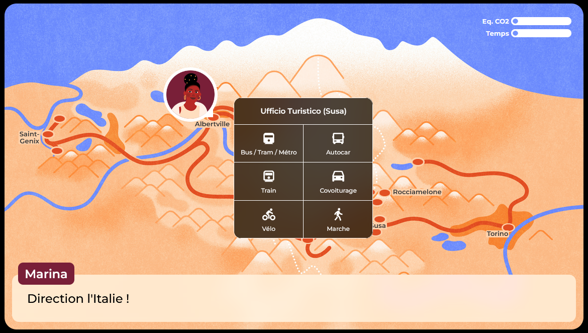 Affiche Covoiturage - SMAPS