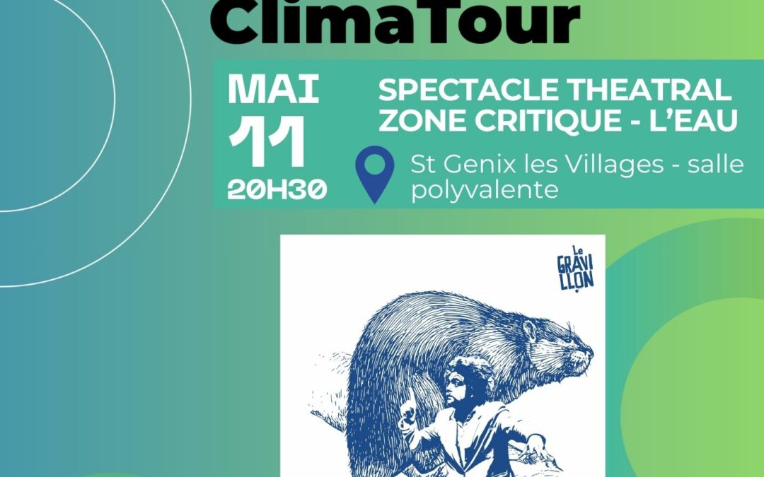 Spectacles 11 et 12 mai à St Genix les Villages