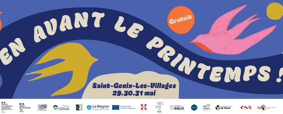 En Avant le Printemps : 3 jours de fête à Saint-Genix-les-Villages
